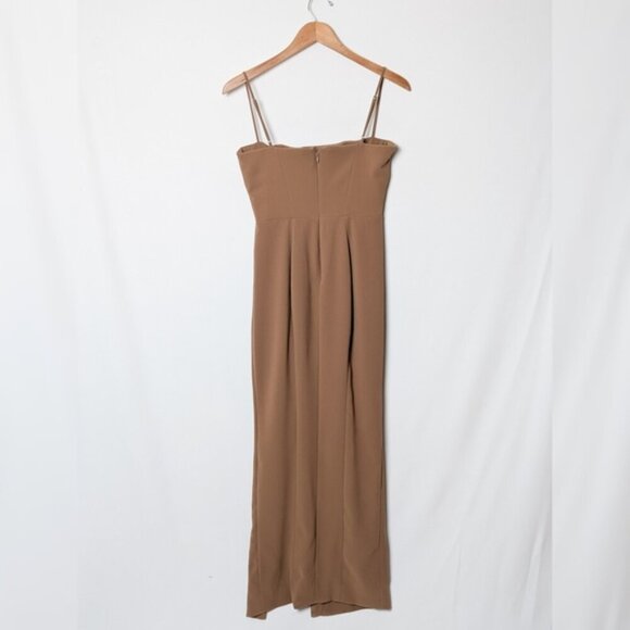 HOUSE OF CB Jaida Dress Toast Corset Maxi Dress M Medium - Picture 10 of 13